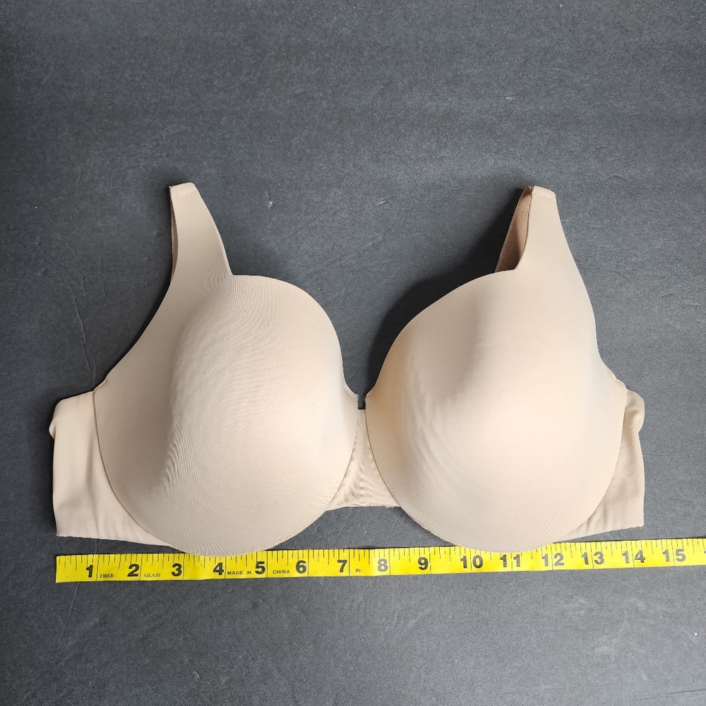 Spanx Underwire Full Coverage Satin Bra Size 36dd - image 5